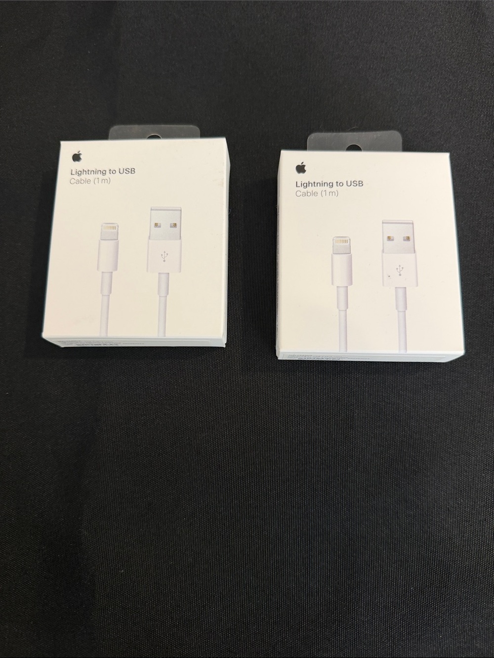 Apple Lightning to USB Cables - White (Set of 2)